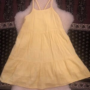 Baby Gap Yellow Sundress; Size 5